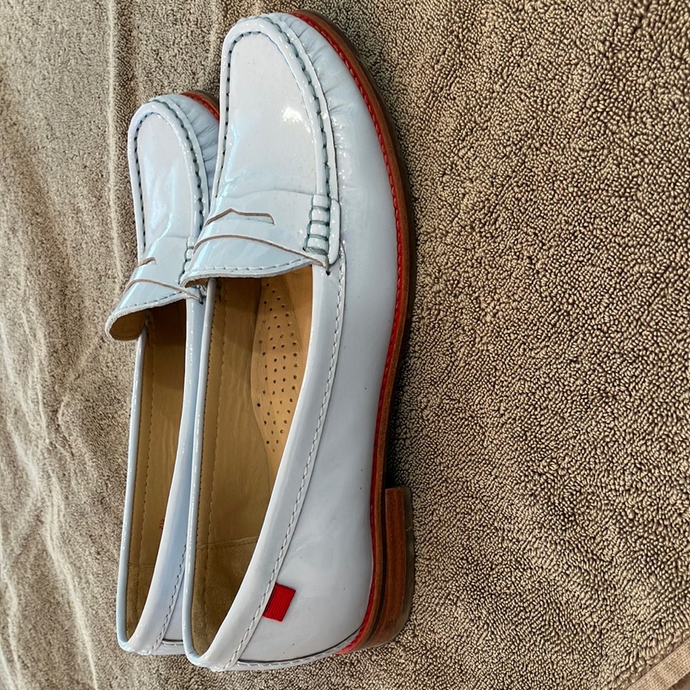 Marc Joseph loafers light blue  7.5